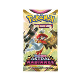 Frontansicht eines Booster der Pokémon TCG Erweiterung Astral Radiance