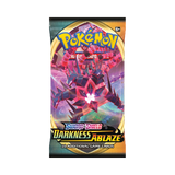Frontansicht eines Booster der Pokémon TCG Erweiterung Darkness Ablaze