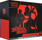 Frontansicht einer Elite Trainer Box der Pokémon TCG Erweiterung Destine Rivals