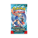 Frontansicht eines Boosterpacks der Pokémon TCG Erweiterung Journey Together