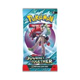 Frontansicht eines Boosterpacks der Pokémon TCG Erweiterung Journey Together
