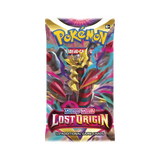 Frontansicht eines Booster der Pokémon TCG Erweiterung Lost Origins