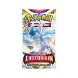 Frontansicht eines Booster der Pokémon TCG Erweiterung Lost Origins