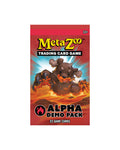 Frontansicht eines Alpha Demo Pack des MetaZoo Trading Card Game