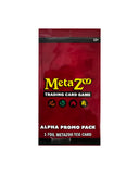 Frontansicht eines Alpha Promo Pack des MetaZoo Trading Card Game