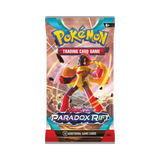 Frontansicht eines Booster der Pokémon TCG Erweiterung Paradox Rift
