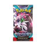 Frontansicht eines Booster der Pokémon TCG Erweiterung Paradox Rift