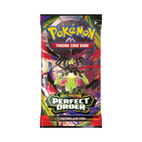 Frontansicht eines Boosterpacks der Pokémon TCG Erweiterung Perfect Order