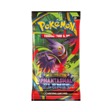 Frontansicht eines Boosterpacks der Pokémon TCG Erweiterung Mega Evolution