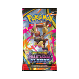 Frontansicht eines Boosterpacks der Pokémon TCG Erweiterung Mega Evolution