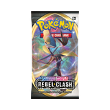 Frontansicht eines Booster der Pokémon TCG Erweiterung Rebel Clash