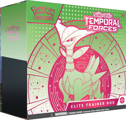 Pokémon ETB - Scarlet & Violet Temporal Forces (Grün) - EN