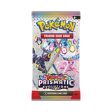 Frontansicht eines Booster der Pokémon TCG Erweiterung Prismatic Evolutions