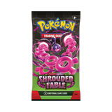 Frontansicht eines Booster der Pokémon TCG Erweiterung Shrouded Fable