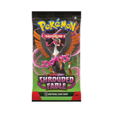 Frontansicht eines Booster der Pokémon TCG Erweiterung Shrouded Fable