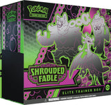 Frontansicht einer ETB der Pokémon TCG Erweiterung Shrouded Fable