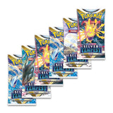 6 Booster der Pokémon TCG Erweiterung Silver Tempest