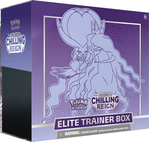 Pokémon ETB - Sword & Shield Chilling Reign (Lila) - EN