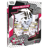Frontansicht einer Binder Collection Box der Pokémon TCG Erweiterung White Flare