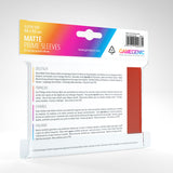 Gamegenic-Matte-Primesleeves-red-thelastcoin